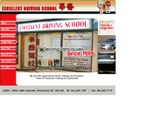 Tablet Screenshot of excellentdrivingschool.com